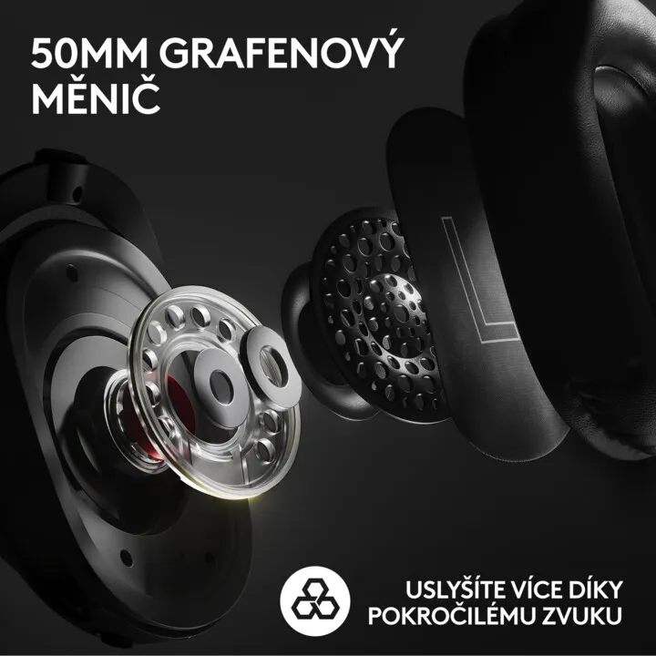 Kufje Logitech G PRO X 2 LIGHTSPEED, të bardha - 3