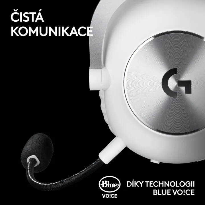 Kufje Logitech G PRO X 2 LIGHTSPEED, të bardha - 7