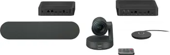 Sistem video-konference Logitech Rally, 4K Ultra HD, 15x zoom, i zi