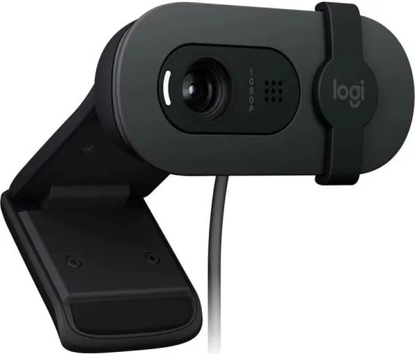 Webkamera Logitech Brio 100, Full HD 1080p, USB, grafit e zezë - 3