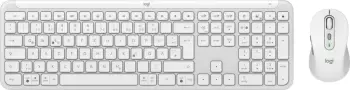 Set tastierë dhe maus Logitech 920-012484, wireless, QWERTZ, scissor switch, bardhë/grafit