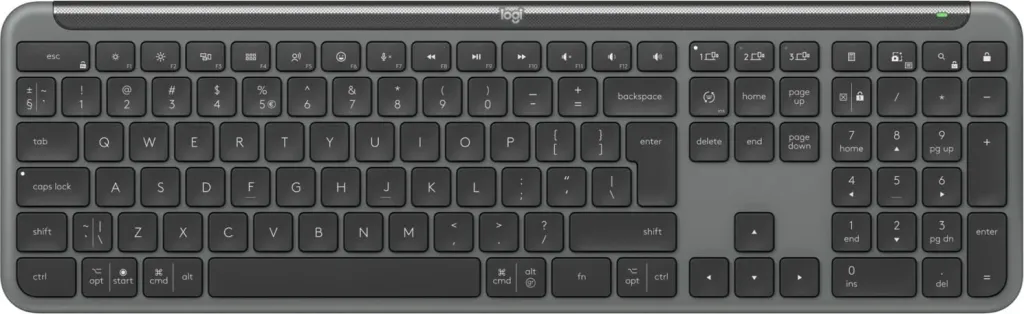Kasë maus e tastierë Logitech SGN SLIM COMBO MK950 BUSINESS, slim, wireless, gri - 3