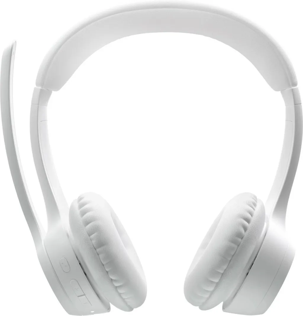 Headset Logitech Zone 300 wireless, 20 orë bateri, Bluetooth 5.3, off-white - 3
