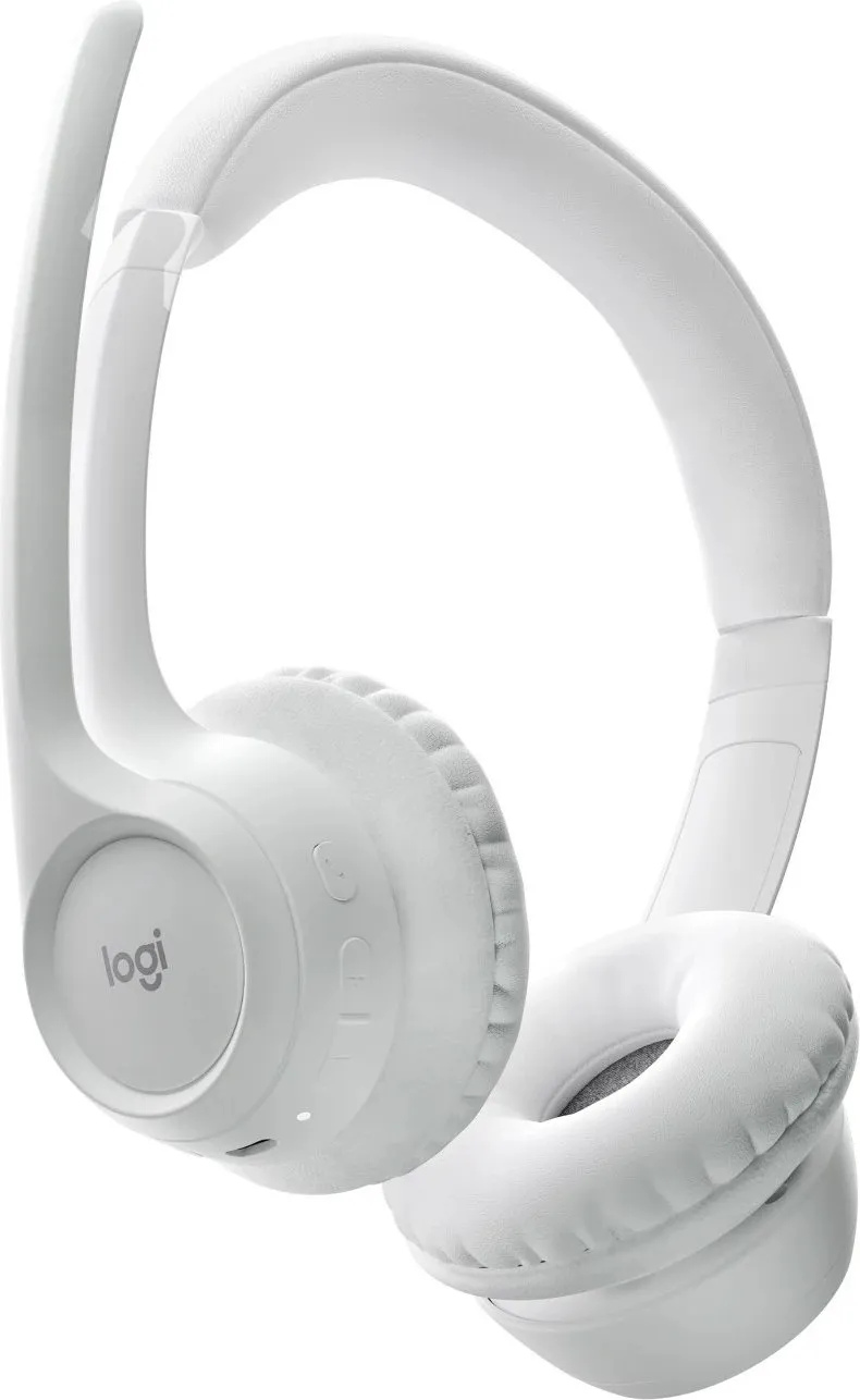 Headset Logitech Zone 300 wireless, 20 orë bateri, Bluetooth 5.3, off-white - 4