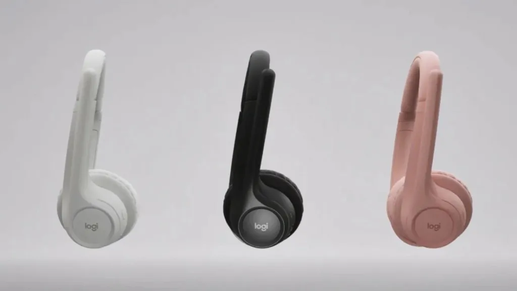 Headset Logitech Zone 300 wireless, 20 orë bateri, Bluetooth 5.3, off-white - 6