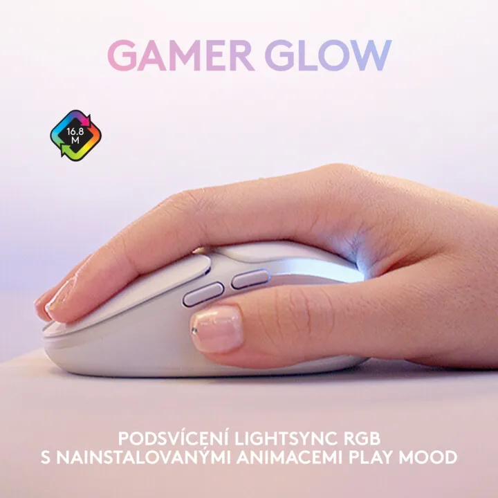 Maus Logitech G705, i bardhë - 4