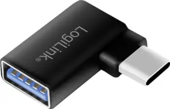 Adapter USB LogiLink AU0055, USB C në USB A, USB 3.2 Gen1, i zi