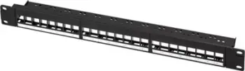 Panel patch LogiLink NK4065, 24 porta, 1U, i zi