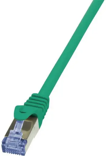 Kabllo LogiLink Patch Cat.6A, S/FTP, PIMF, e gjelbër, 7.5 m (CQ3085S)