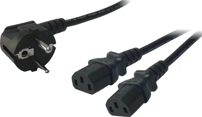 Kabllo energjie për kompjuterë Logilink, e zezë - 1