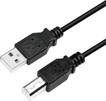 Kabllo USB LogiLink CU0009B, USB A në USB B, 5m, i zi