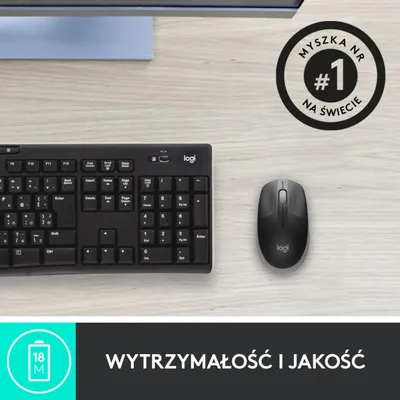 Maus Logitech M190 (910-005906), i zi / hirtë - 6