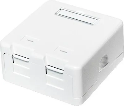 Kuti LogiLink Keystone 2-port UTP (NK4032), e bardhë - 1