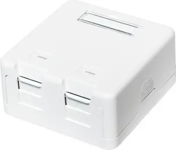 Kuti LogiLink Keystone 2-port UTP (NK4032), e bardhë