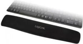 Jastëk për tastierë LogiLink Gel, i zi - 1
