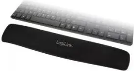 Jastëk për tastierë LogiLink Gel, i zi