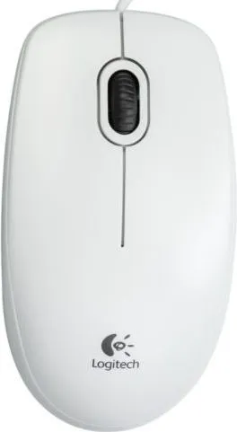 Maus Logitech B100 (910-003360), bardhë/zi - 1