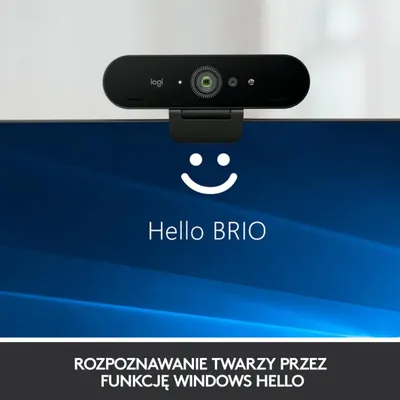 Kamera kompjuterike Logitech Brio 4K Stream (960-001194) - 9
