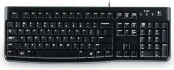 Tastierë Logitech K120 për Biznes, Full-size, Wired, USB, QWERTZ, Ngjyrë e zezë
