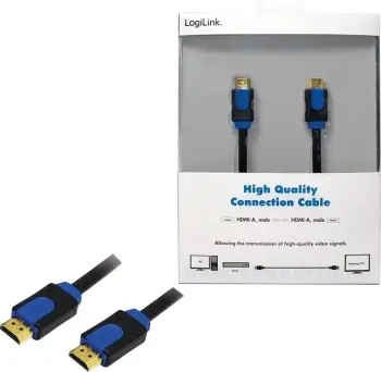 Kabllo HDMI aktive Logilink, 10.0m, e zezë