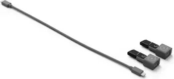 Kabëll zgjatues Logitech Rally Mic Pod CAT Coupler, 0.215 m, grafit