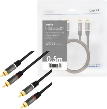 Kablo RCA LogiLink, i zi