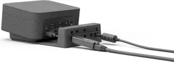 Sistem video konferencimi Logitech Logi Dock Focus Room kit Teams, 4K Ultra HD, 90 fps, 5x, Grafit