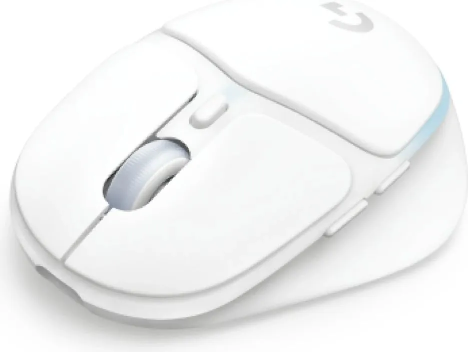 Maus Logitech G705 wireless, 6 butona, për duar të vogla, Bluetooth/USB, bardhë - 2