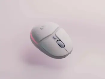 Maus Logitech G705 wireless, 6 butona, për duar të vogla, Bluetooth/USB, bardhë