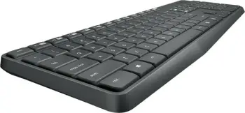 Set tastierë dhe maus wireless Logitech MK235, full-size, RF Wireless, gri