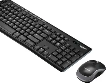Set tastierë dhe maus Logitech Wireless Combo MK270, QWERTY, 2.4 GHz, 10m, e zezë