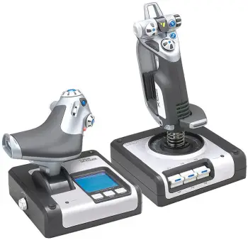 Levë Logitech G Saitek X52 Flight Control System