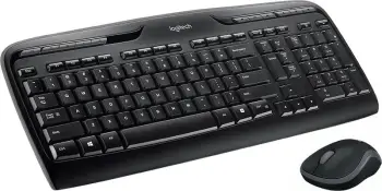 Set tastierë dhe maus Logitech MK330, wireless, 2.4 GHz, i zi