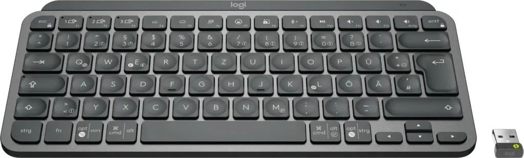 Tastierë Logitech MX Keys Mini for Business, QWERTZ, e hirtë - 2