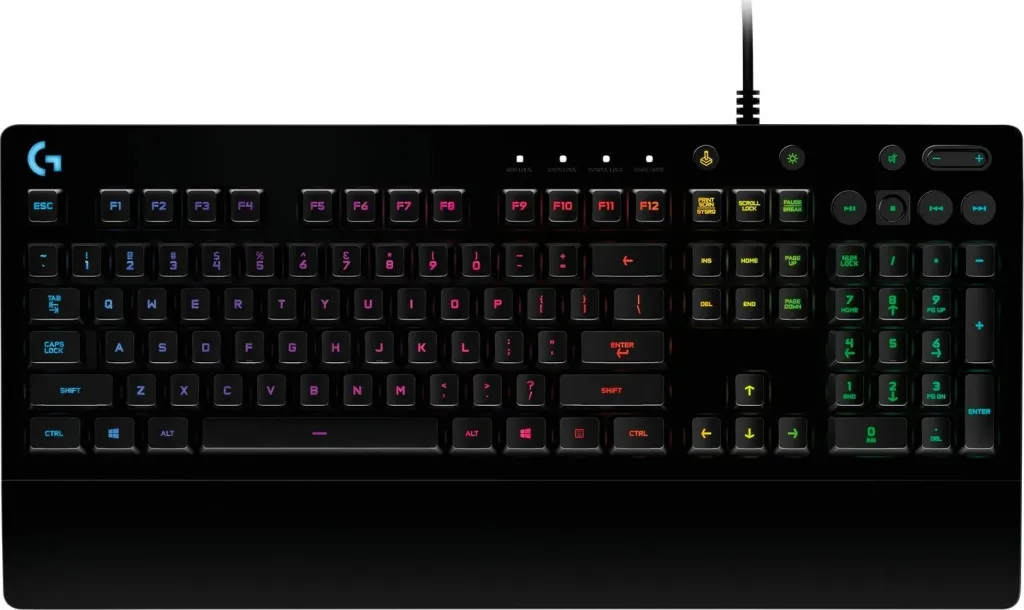 Tastierë Logitech G213, CZ-SK, e zezë - 1
