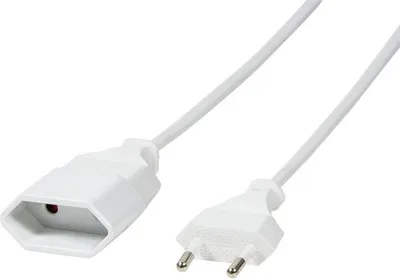 Kabllo rryme LogiLink CEE 7/16 CP126, 2m, e bardhë - 1