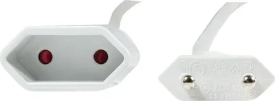 Kabllo rryme LogiLink CEE 7/16 CP126, 2m, e bardhë - 4