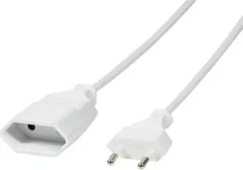 Kabllo rryme LogiLink CEE 7/16 CP126, 2m, e bardhë