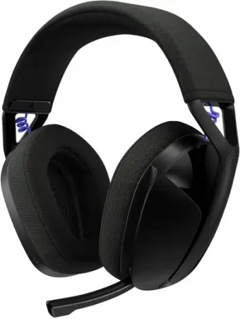 Kufje gaming Logitech G321 Lightspeed, wireless Bluetooth, me mikrofon, të zeza