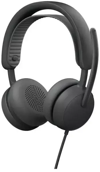 Kufje me kabllo Logitech Zone Wired 2, USB, ANC, grafit