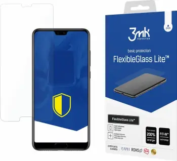 Xham mbrojtës për celular 3MK FlexibleGlass Lite për HUAWEI P20 PRO