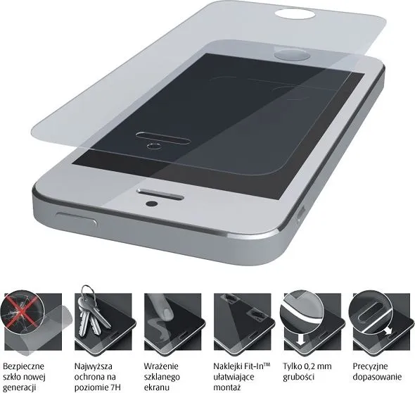 Xham mbrojtës 3MK FlexibleGlass për Honor 7A - 1