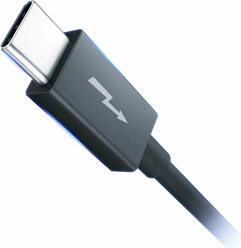 Kabllo 3MK Hyper ThunderBolt, 240W, 1.0m, e zezë - 5
