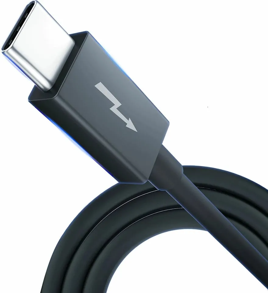 Kabllo 3MK Hyper ThunderBolt, 240W, 1.0m, e zezë - 10