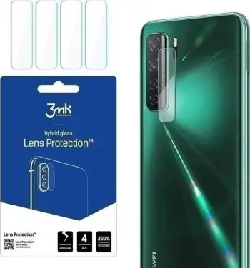 Mbrojtëse për lente 3MK, për Huawei P40 Lite E, 4 copë
