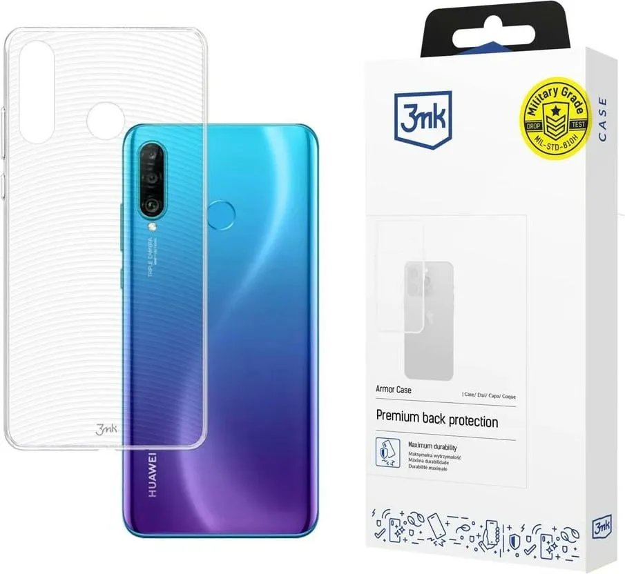 Mbrojtëse telefoni 3MK Armor, për Huawei P30 Lite, transparente - 1