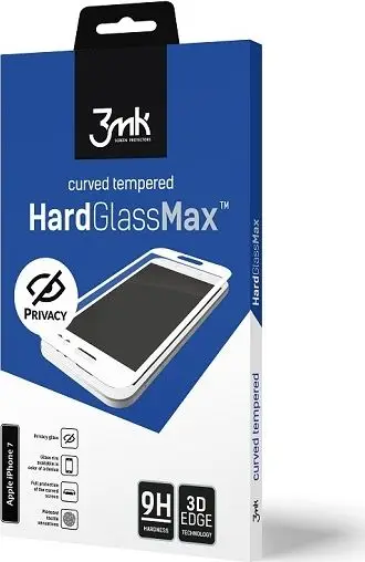 Xham mbrojtës 3MK Glass Max Privacy për iPhone X