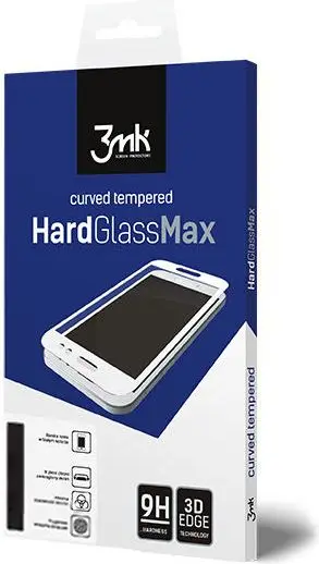 Xham mbrojtës për celular 3MK HardGlass Max për iPhone XS, i zi