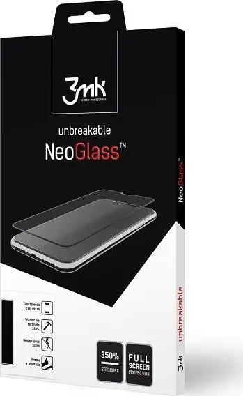 Mbrojtëse ekrani 3MK NeoGlass për Xiaomi Mi 9T Pro, e zezë
