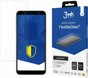 Xham mbrojtës 3MK FlexibleGlass për Samsung Galaxy A6 Plus 2018